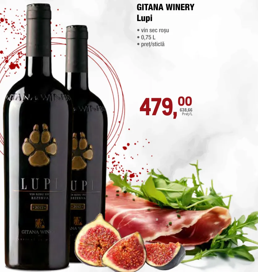 GITANA WINERY Lupi, 0,75 L
