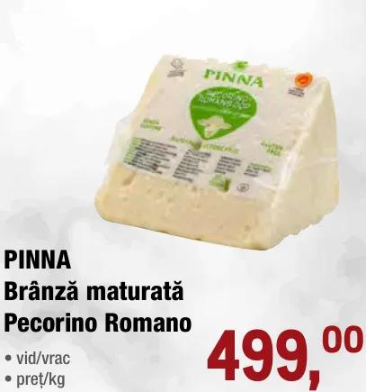 PINNA Brânză maturată Pecorino Romano