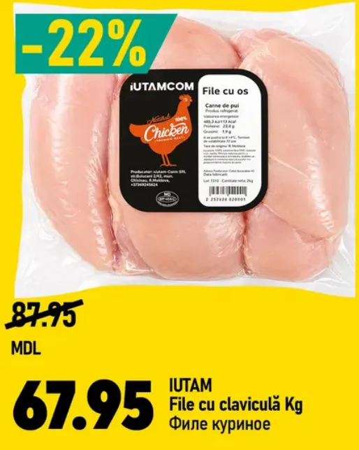 IUTAM File cu claviculă, 1 kg