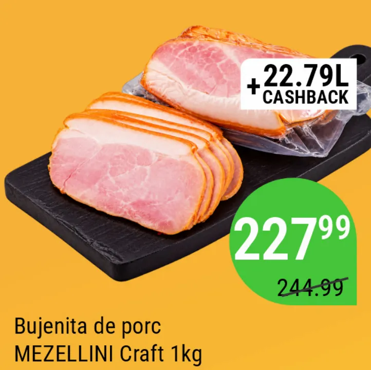 Bujeniță de porc MEZELLINI Craft, 1 kg