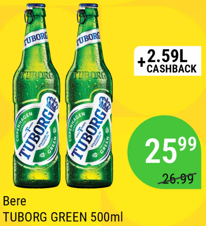 Bere TUBORG GREEN, 500 ml