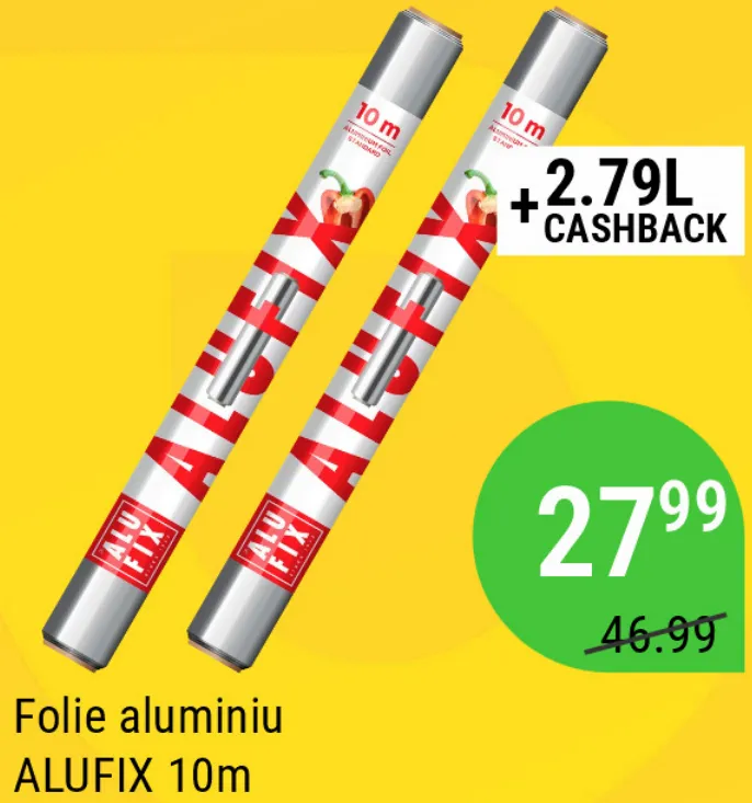Алюминиевая фольга ALUFIX, 10 м