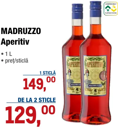 MADRUZZO Аперитив, 1 л