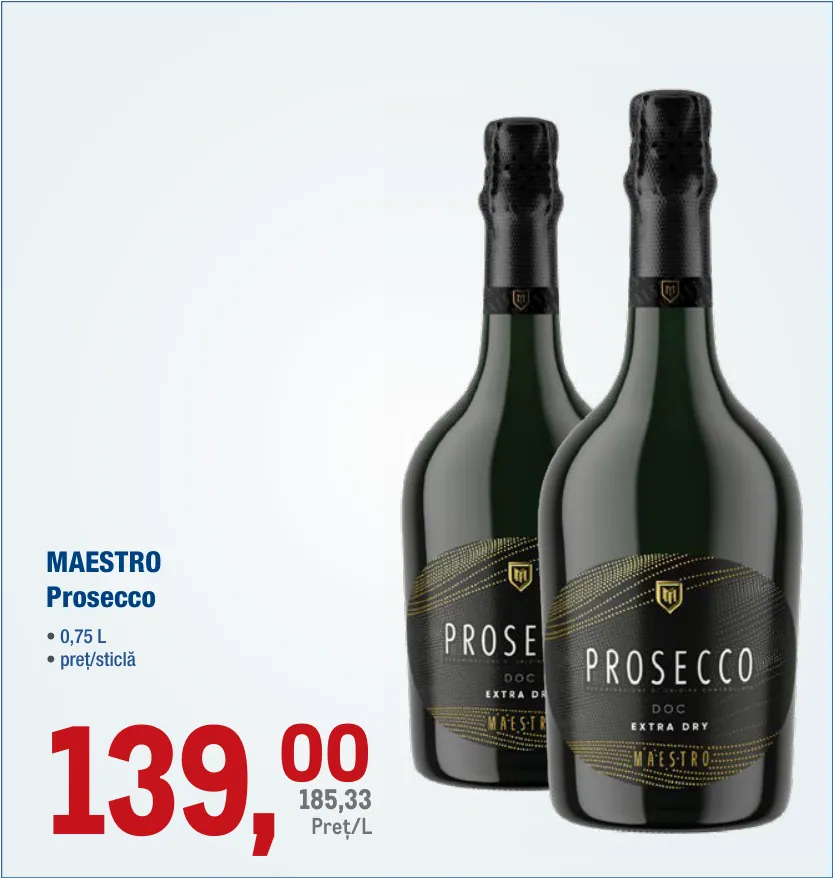 MAESTRO Prosecco, 0,75 L