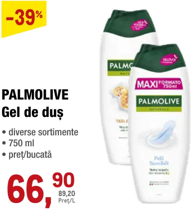 PALMOLIVE Gel de duș 750 ml