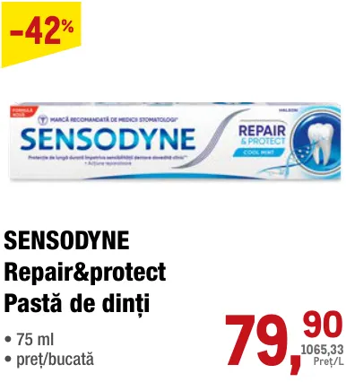SENSODYNE Repair&protect Зубна паста 75 мл