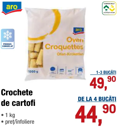 Crochete de cartofi aro, 1 kg
