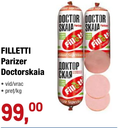 FILLETTI Parizer Doctorskaia
