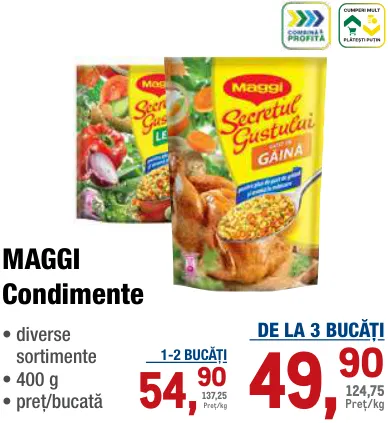 Condimente MAGGI, 400 g