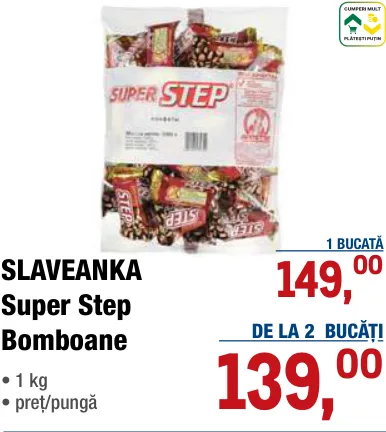 SLAVEANKA Super Step — Bomboane, 1 kg