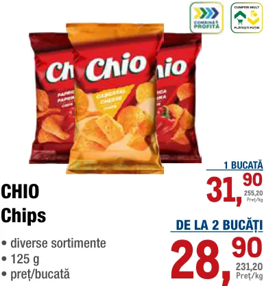 CHIO Chips, 125 g