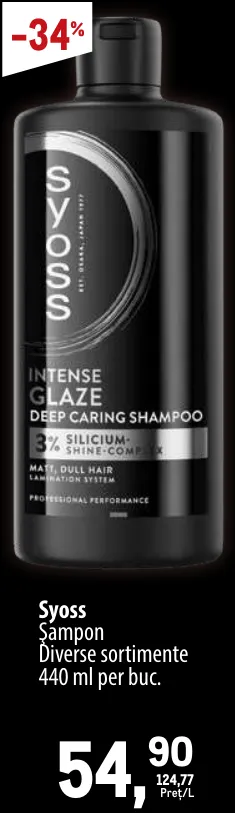 Syoss Șampon, 440 ml