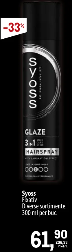 Syoss Fixativ, 300 ml