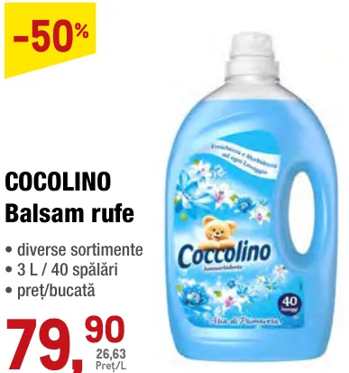 COCOLINO Balsam rufe, 3 L