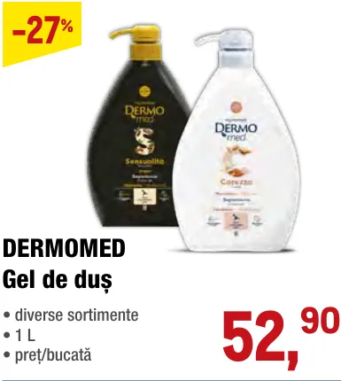 DERMOMED Gel de duș, 1 L