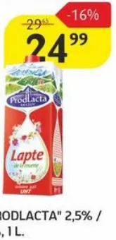 Lapte Prodlacta 3,5%, 1 L