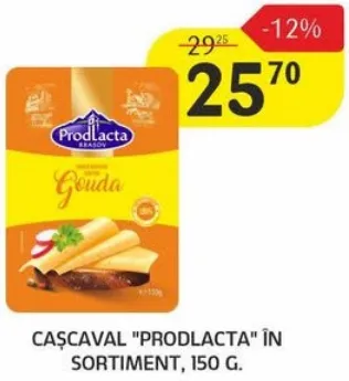Cașcaval Prodlacta, 150 g