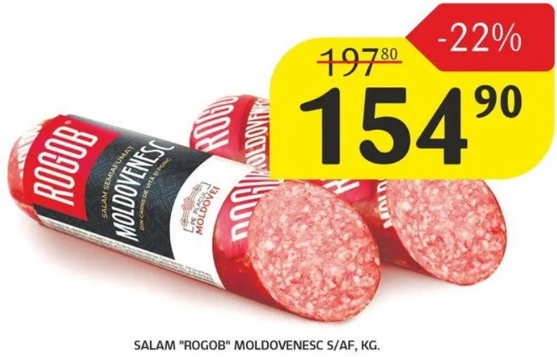 Salam „Rogob” Moldovenesc S/AF, 1 kg