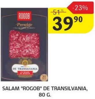 Salam „Rogob” de Transilvania, 80 g