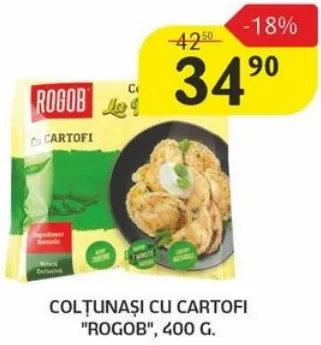 Colțunași cu cartofi „Rogob”, 400 g