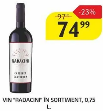 Vin „Rădăcini”, în sortiment, 0,75 L