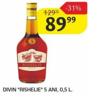 Divin „Rishelie” 5 ani, 0,5 L