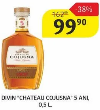 Divin „Chateau Cojusna” 5 ani, 0,5 L