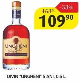 Divin „Ungheni” 5 ani, 0,5 L