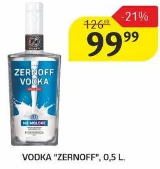 Vodcă „Zernoff”, 0,5 L