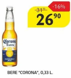 Bere „Corona”, 0,33 L