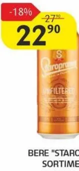 Bere „Staropramen” în sortiment, 0,5 L