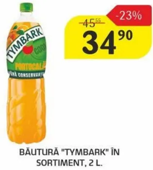 Băutură „Tymbark” în sortiment, 2 L