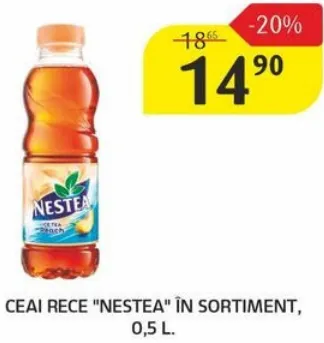 Ceai rece „Nestea” în sortiment, 0,5 L