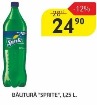 Băutură „Sprite”, 1,25 L