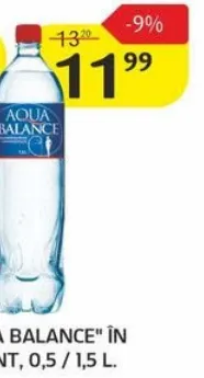 Apă „Aqua Balance” în sortiment, 1,5 L