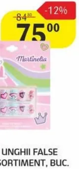 Set unghii false „Martinelia” în sortiment