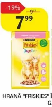 Hrană „Friskies” în sortiment, 85 g
