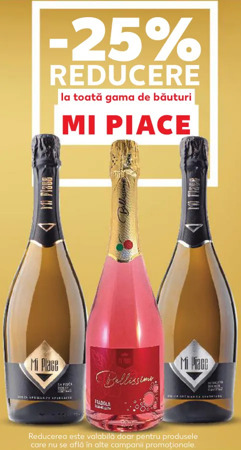 Băuturi MI PIACE — toată gama
