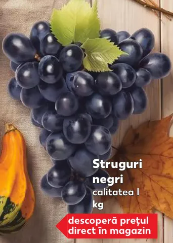 Struguri negri 1 kg