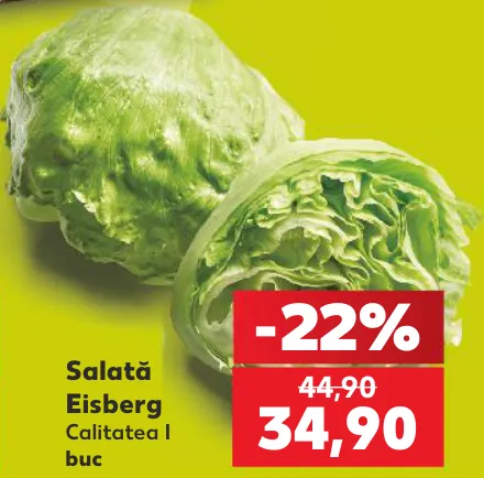 Salată Eisberg, 1 buc