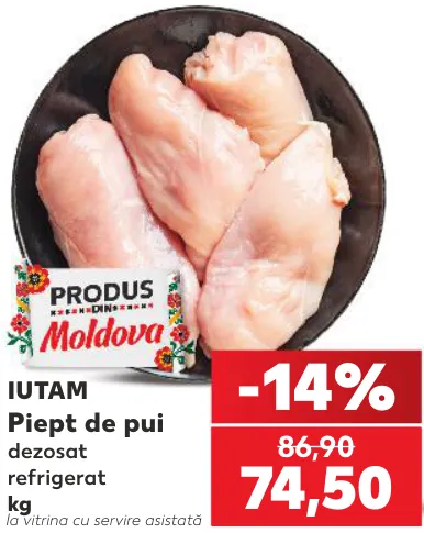 IUTAM Piept de pui, kg