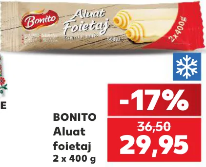 Bonito Листкове тісто 2 × 400 г