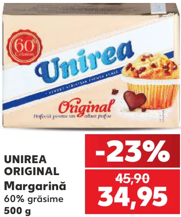 Margarină Unirea Original, 500 g