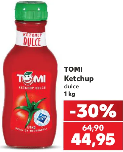 Кетчуп солодкий Tomi, 1 кг