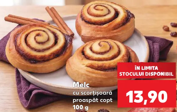 Melc cu scorțișoară, 100 g