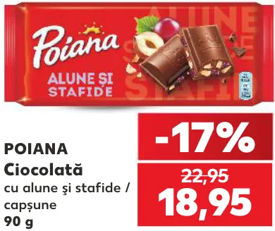 POIANA Ciocolată, 90 g