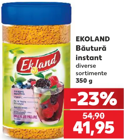 Ekoland Розчинний напій, в асортименті, 350 г