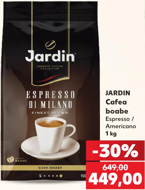 Кофе в зёрнах Jardin Espresso / Americano, 1 кг