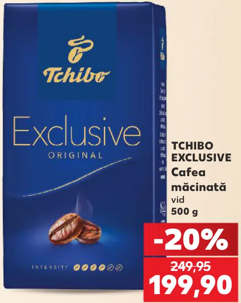 TCHIBO EXCLUSIVE Кава мелена у вакуумній упаковці, 500 г