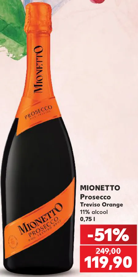 Mionetto Prosecco Treviso Orange, 0,75 l